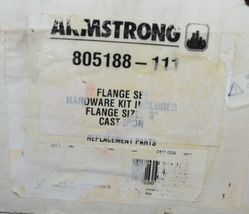 Armstrong 805188111 Cast Iron 3 Inch Flange Set Hardware Included image 5
