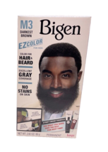 Bigen EZcolor For Men #M3 Darkest Brow-Permanent Color / 2.82oz - £9.24 GBP