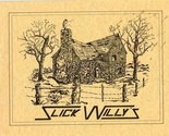 Slick Willy&#39;s Menu Arlington Texas 1970&#39;s - £21.79 GBP
