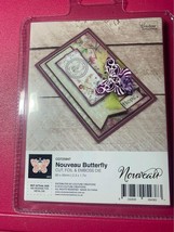 Nouveau Butterfly Cut Foil Emboss Die - $7.60