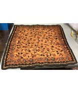 Jones New York Orange Floral Silk Scarf - 34x34” - €12,79 EUR