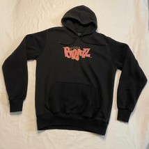 Noralache Bratz Embroidered Pullover Hoodie Black Pink Mens Large  - £28.87 GBP