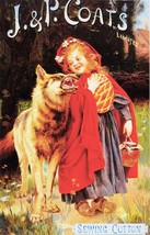 3093.Victorian Little Red Rioding Hood and Wolf POSTER.Room Home art decoration - £13.66 GBP+