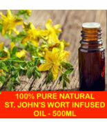 100% PURE NATURAL ST JOHNS WORT INFUSED OIL 33.3% - HYPERICUM PERFORATUM... - $84.69 CAD