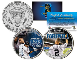 Derek Jeter * Farewell * Colorized Jfk Half Dollar Us 2-Coin Set - Very Few Left - $12.16