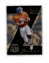 1996 Pinnacle Zenith Z Team John Elway #16 Denver Broncos HOF QB - £11.02 GBP