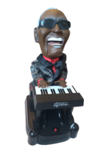 Ray Charles Animated Singing Piano Playing Figure Animatronic Doll Untested - £20.67 GBP