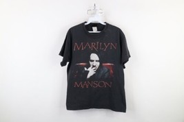 Vtg Y2K 2007 Mens Small Distressed Eat Me Drink Me Marilyn Manson Band T... - £99.18 GBP