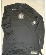 Nike NBA Brooklyn Nets Team Issued Sz XL-TT City Edition Long Sleeve 932... - £61.52 GBP