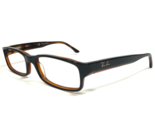 Ray-Ban Eyeglasses Frames RB5114 2044 Dark Brown Rectangular Full Rim 52... - £60.55 GBP