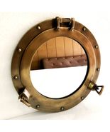 Generic Antique Ship Porthole Mirror 12 inches Nautical Wall Mirror Home... - $68.59