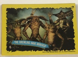 Gremlins Trading Card Sticker #6 - $1.97