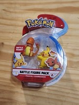 Pokemon Battle Figure Pack Pikachu &amp; Charmander Brand New Rare - £6.42 GBP