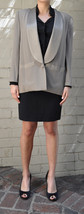 Sonia Rykiel Paris Beige 1 Button Blazer Tuexdo Jacket  10 Womens - $93.98
