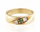 1 Unisex Cluster ring 14kt Yellow Gold 413603 - £360.02 GBP