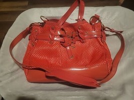 Francesco Biasia Red Handbag Purse - £12.73 GBP