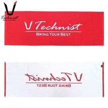 Technist Sports Towel Cotton Travel Supporter Casual Tennis White Red NW... - $28.90