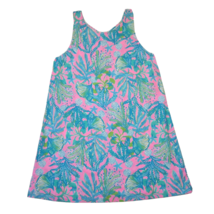 NWT Lilly Pulitzer Kristen in Mandevilla Baby Hip Nautic Sea Cotton Dress XL - £77.77 GBP