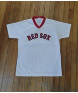 Vintage 1990s BOSTON RED SOX Jersey XL Single Stitch Eastport MFG Made i... - £21.78 GBP
