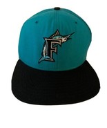 Florida Marlins MLB Baseball Hat Cap New Era Medium-Large Snapback Made ... - $14.73