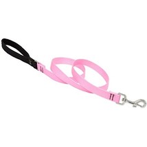 Dog Leash by Lupine in 3/4&quot; Wide Pink 6-Foot Long with Padded Handle - $23.07