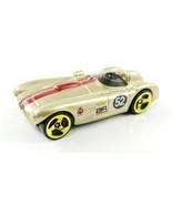 Hot Wheels Cunningham C4R 2001 No 52 Red Lines Golden Car - £7.06 GBP