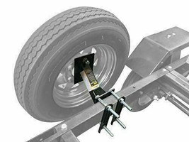 Spare Tire Mount Carrier Truck Trailer Boat Jet Ski Cargo Wheel Holder B... - $37.81 CAD