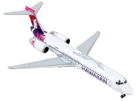 Boeing 717 Commercial Aircraft Hawaiian Airlines White w Pink Purple Tail 1/400 - £43.04 GBP