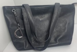 Lauren Ralph Lauren leather commuter tote purse 15 By 8.5 Inches - $24.30