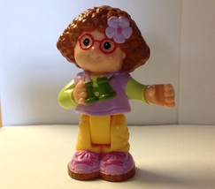 Fisher Price Little People 2008 Maggie W/Binoculars &amp; Jointed Legs - 3 1... - $3.94