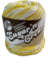 Lily Sugar &#39;N Cream The Original Ombre Yarn, 2oz, Gauge 4 Medium, 100% - £6.05 GBP