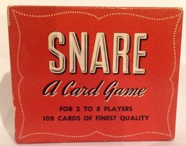 SNARE - A Card Game - Whitman Publishing 1954 - Made in U.S.A. - £6.24 GBP