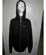 MEN&#39;S GUYS ELEMENT BLACK POCKET ZIP-UP FLEECE HOODIE GRAY HOOD NEW $85 - $942.92 MXN
