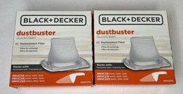 Genuine Black+Decker Dustbuster QuickClean Replacement  Vacuum Filters (HLVBF10) - £8.54 GBP