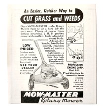 1947 Mow Master Rotary Lawnmower Advertisement Vintage Agriculture E8J - $19.99