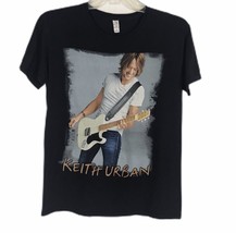 Keith Urban Womens Shirt Size Medium M Black Short Sleeve Concert Tee GET CLOSER - £19.45 GBP