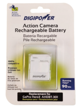NEW Digipower RO13-13591 Replacement Rechargeable Battery for GoPro Hero3+ - £5.50 GBP