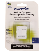 NEW Digipower RO13-13591 Replacement Rechargeable Battery for GoPro Hero3+ - $6.90