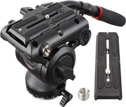 Leifrotto Vs12 Fluid Head For Dslr Camera, With Two Fast Release Plate 12 Cm And - £65.35 GBP