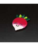 Handmade Clay Cute Radish Magnet - $6.86 CAD