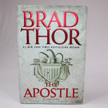 SIGNED The Apostle By Brad Thor Hardcover Book With DJ 2009 1st Edition Good - £19.79 GBP