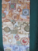 Fabric NEW Red Rooster &quot;Time&quot; 4 pc Matching Set of Clocks to Quilt Craft $3.95 - £3.15 GBP
