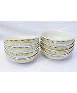 Home Snowman Outing Debi Hron Soup Bowls 6&quot; Christmas  Lot of 8  Xmas - $481.28 MXN