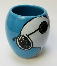 Peanuts Snoopy Joe Cool Coffee Mug Large Blue 18oz United Feature Syndicate - $39.55
