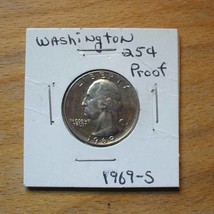 1969-S Proof Washington Quarter - £6.35 GBP