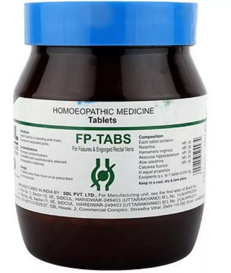 SBL FP-Tabs Tablet Homeopathy Medicines 450gm - £39.92 GBP