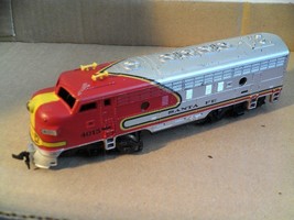 Vintage HO Scale Tyco Mantua Santa Fe Red 4015 Diesel Locomotive 7&quot; Long #2 - $28.71