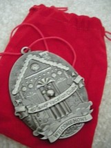 Disney Vacation Club Christmas Ornament - 2012 Members Only Pewter Ornament NEW - £24.76 GBP