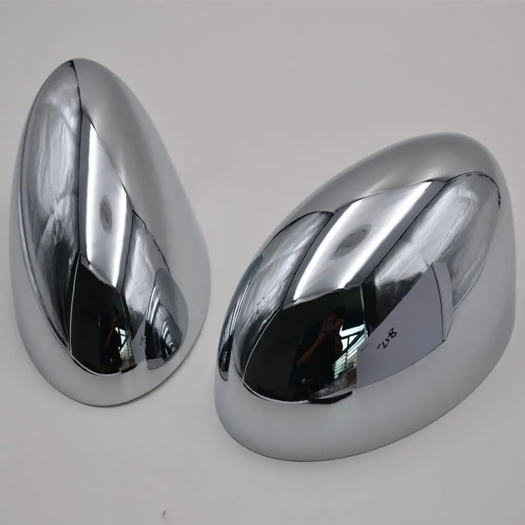 Chrome Wing Mirror Door Caps Cover Case Housing for BMW Mini Cooper 2001-2006 - £32.66 GBP