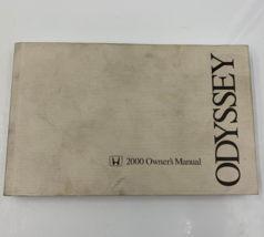 2000 Honda Odyssey Owners Manual Handbook OEM P03B01007 - $26.99
